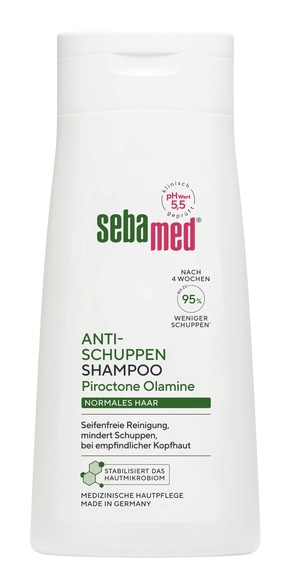 Pressemitteilung: Gezielte Pflege bei Schuppenbildung: sebamed Anti-Schuppen Shampoos für unterschiedliche Haartypen