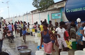 nph Kinderhilfe Lateinamerika e.V.: Dauerthema Cholera: Sauberes Trinkwasser ist Haitis größtes Manko