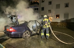 Feuerwehr Hattingen: FW-EN: PKW brennt vollständig aus