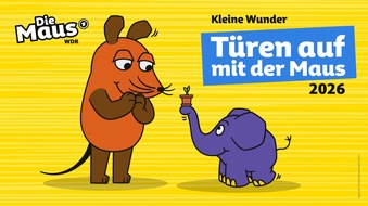 WDR Westdeutscher Rundfunk: T&uuml;ren auf mit der Maus 2026: Kleine Wunder beim WDR-Aktionstag entdecken