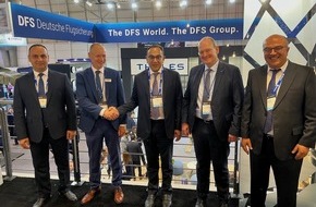 DFS Deutsche Flugsicherung GmbH: DAS und AZANS vertiefen strategische Partnerschaft