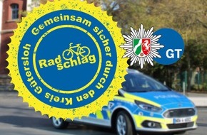 Polizei Gütersloh: POL-GT: Aktion Radschlag - Sichtbarkeit bedeutet Sicherheit