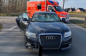 Polizei Minden-Lübbecke: POL-MI: Radfahrerin zieht sich bei Unfall schwer Verletzungen zu