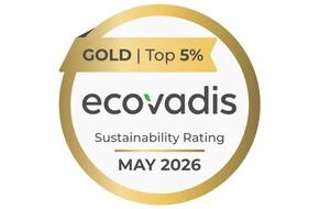 Kl&uuml;h Service Management GmbH: Sustainability Rating / Kl&uuml;h Cleaning erh&auml;lt EcoVadis-Goldmedaille