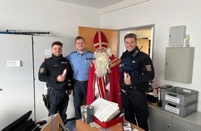 Polizeidirektion Mayen: POL-PDMY: Nikolaus zu Besuch bei der Polizeiinspektion Bad Neuenahr-Ahrweiler