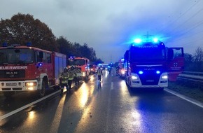 Feuerwehr Bottrop: FW-BOT: Schlussmeldung: Einsatz auf der A31, brennender Lkw