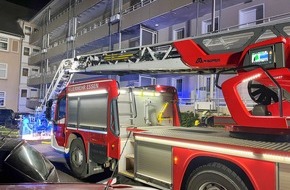 Feuerwehr Essen: FW-E: Kellerbrand in Mehrfamilienhaus in Frohnhausen - keine Verletzten