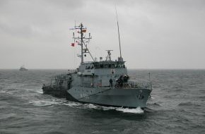 Presse- und Informationszentrum Marine: Marine - Pressemeldung / Pressetermin: Einlaufen des Minenjagdbootes "Fulda"
