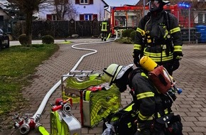 Feuerwehr Radolfzell: FW-Radolfzell: Brand im Badezimmer und weitere Einsätze