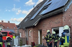 Feuerwehr Dinslaken: FW Dinslaken: Kellerbrand in einer Doppelhaushälfte