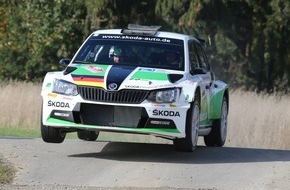 Skoda Auto Deutschland GmbH: Perfektes Finale: Kreim/Christian beenden Saison mit fünften Sieg im SKODA Fabia R5 (FOTO)