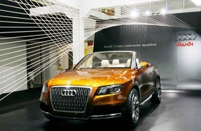 Audi AG: Design Prozesse live erleben / Das Audi Design Lab gewährt spektakuläre Einblicke
