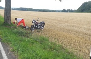 Polizei Düren: POL-DN: Kein guter Tag für Zweiradfahrer - Helm auf!
