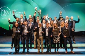 Stiftung Deutscher Nachhaltigkeitspreis: Pressemitteilung: 3. Next Economy Award ehrt Deutschlands nachhaltigste Startups