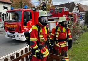 KFV Bodenseekreis: Wohnungsbrand in Bermatingen