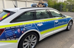 Polizeipräsidium Trier: POL-PPTR: Teddybär sucht Besitzer