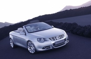 Volkswagen / AMAG Import AG: VW: Nouveau Cabriolet avec système toit innovant, sur le marché en 2006