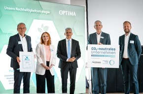 OPTIMA packaging group GmbH: Climate neutrality at German locations in OPTIMA’s anniversary year