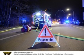 Feuerwehr München: FW-M: Nächtlicher Zimmerbrand (Berg am Laim)