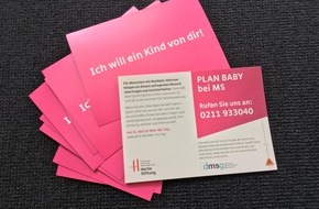 Gemeinnützige Hertie-Stiftung: Am 31. Mai ist Welt-MS-Tag: Kinderwunsch bei Multipler Sklerose: neue Telefon-Beratung für Betroffene