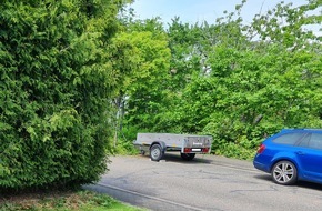 Polizeiinspektion Waldfischbach-Burgalben: POL-PIWFB: Anhänger gestohlen