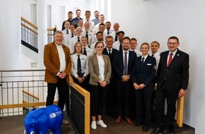Polizeipräsidium Hamm: POL-HAM: Die Polizei Hamm begrüßt 20 Neuzugänge