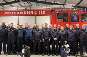 Feuerwehr Beverungen: FW Beverungen: Neue Fachgruppe ERHT der Feuerwehr Beverungen gegründet / Spezialisten bündeln ihre Kräfte