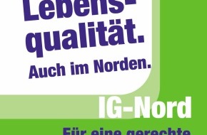IG-Nord: IG-Nord: Für eine gerechte Luftfahrtpolitik - Verteilung einer Infobroschüre und Aufklebern an die Bevölkerung der 38 Nordgemeinden
