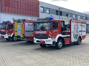 FW-EN: Feuerwehr Hattingen stellt drei neue Hilfeleistungslöschgruppenfahrzeuge in Dienst - Investition in die Sicherheit der Bevölkerung