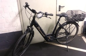 Polizei Düsseldorf: POL-D: Fotofahndung - Eigentümer gesucht - Wem gehört das E-Bike?