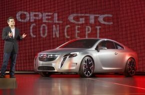 Opel Automobile GmbH: World Premiere of confident brand ambassador / Spectacular Reveal of Striking Opel GTC Concept