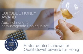 Deutscher Berufs- und Erwerbsimkerbund e.V.: Gold fürs Handwerk: Der erste eurobee Honey Award startet durch