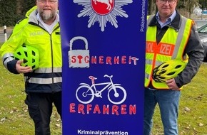 Polizeiinspektion Emsland/Grafschaft Bentheim: POL-EL: Nordhorn - Pr&auml;ventionsprojekt "Sicherheit erfahren" der Polizei Nordhorn - Radtouren f&uuml;r Erwachsene