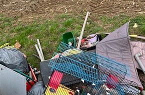 Polizeiinspektion Hameln-Pyrmont/Holzminden: POL-HM: Unerlaubte Abfallentsorgung zwischen Thüste und Weenzen