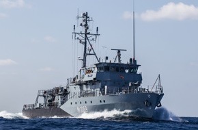 Presse- und Informationszentrum Marine: Manöver im Ärmelkanal - Zweites Kieler Minenjagdboot zur NATO