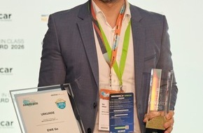 EWE Go: EWE Go erhält Fachpreis „BEST IN CLASS Award 2026“ als „Vorreiter der Mobilitätswende“