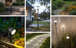 Lampenwelt GmbH: So wird der Garten zum Lichtblick der dunklen Jahreszeit: Lampenwelt.de präsentiert strahlende Akzente für den Herbstgarten