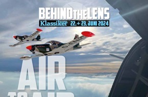 Motor Presse Stuttgart: Air-to-Air-Fotokurs BEHIND THE LENS erstmals mit getrenntem Angebot für Neulinge und Fortgeschrittene