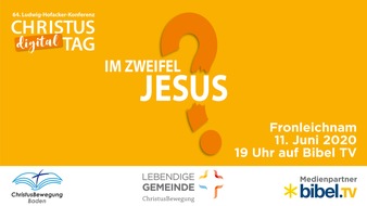 Bibel TV: Digitaler Christustag 2020: Fronleichnam auf Bibel TV / Sendetermin: Donnerstag, 11. Juni 2020, 19.00 Uhr