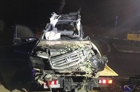 Polizeipräsidium Westpfalz: POL-PPWP: Unfall wegen überhöhter Geschwindigkeit