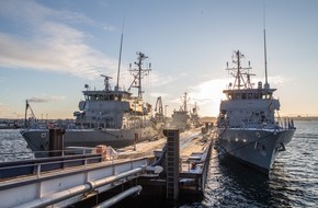 Presse- und Informationszentrum Marine: Augen unter Wasser - Kieler Minensuchgeschwader eröffnet "Showroom Minenabwehr"