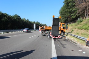 POL-PDKL: A6/Wattenheim, Ungebremst auf Absicherungsfahrzeug gekracht