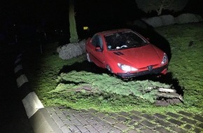 Polizeidirektion Landau: POL-PDLD: Betrunken Verkehrsunfall verursacht