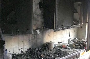 Polizeipräsidium Westpfalz: POL-PPWP: Brand durch überhitztes Fett