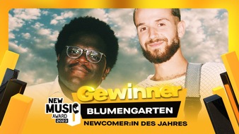 MDR Mitteldeutscher Rundfunk: NEW MUSIC AWARD 2023: Blumengarten und Ayliva sind die Gewinner des Jahres