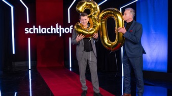 BR Bayerischer Rundfunk: Happy Birthday, "schlachthof"! "Kabarett-Institution" des BR feiert 30. Geburtstag / Stars und Wegbegleiter gratulieren - Jubil&auml;umssendung am 17. September