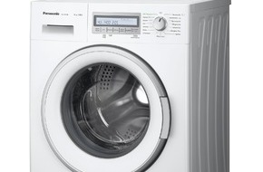 Panasonic Deutschland: Panasonic Waschmaschinen NA-148VB6 und NA-147VB6 / Viel Bedienkomfort, innovative Technik und wenig Verbrauch