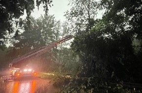 Feuerwehr Herdecke: FW-EN: 12 Eins&auml;tze durch Gewitterzelle