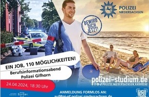 Polizeiinspektion Gifhorn: POL-GF: Berufsinformationsabend der Polizei Gifhorn