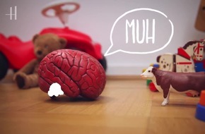 "Urknall im Uterus" und "Eine Muh ist eine Kuh" - neue Video-Serie der Hertie-Stiftung über das Gehirn startet mit 2 Videos